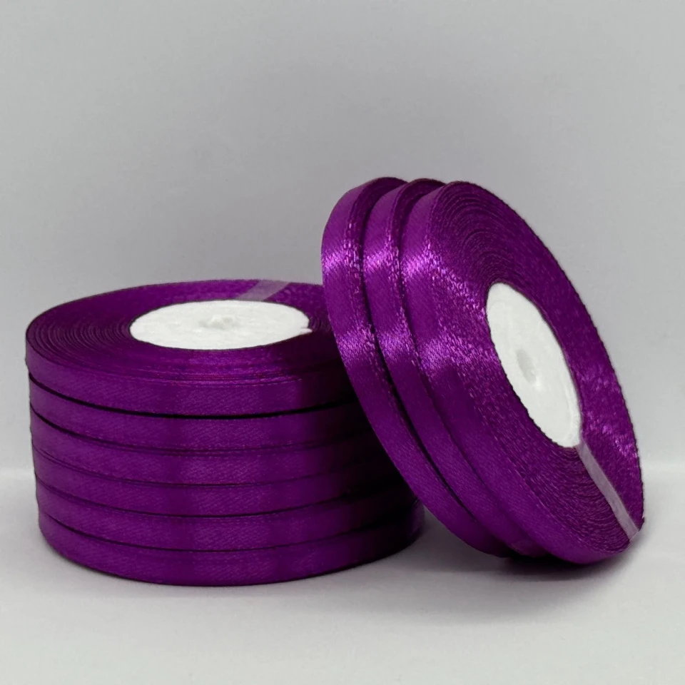 Атласная лента 0.6 см (33 м.), 29 ліловий