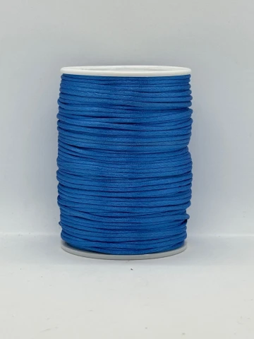 Шнур атласный корсетный 2.3 мм (100 ярдов/91,44 м.), 36 блакитний