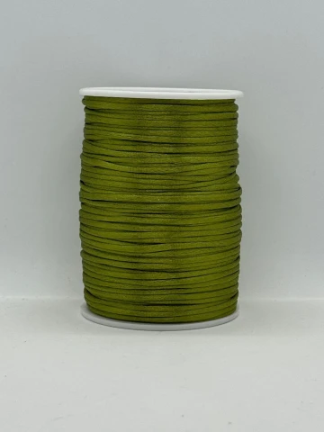 Шнур атласный корсетный 2.3 мм (100 ярдов/91,44 м.), 42 хакі