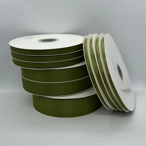 Стрічка репс 2,5 см (100 ярдів/91 м.), 1246 світлий хакі