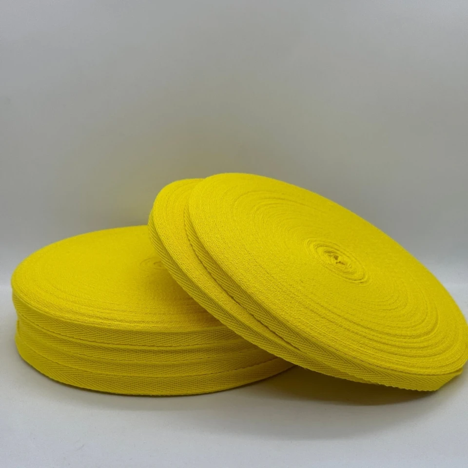 Кіперна стрічка 1 см (40м.), 2323 світлий жовтий