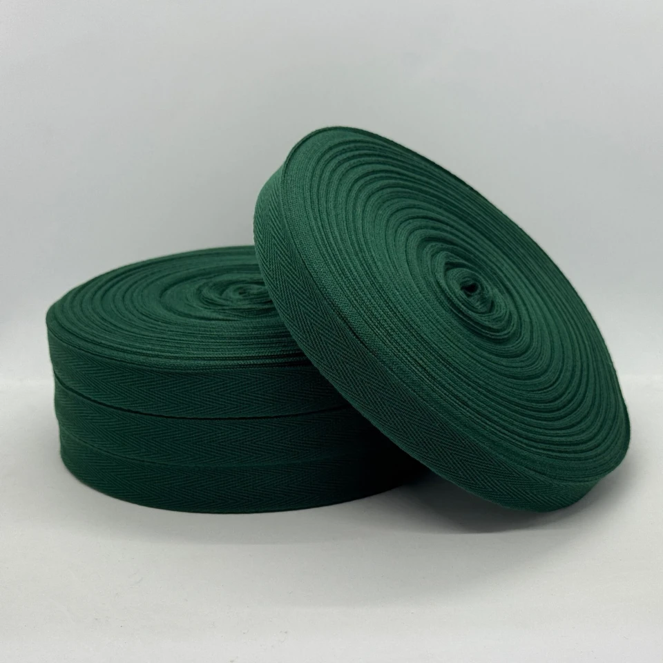 Кіперна стрічка 2 см (40м.), 2376 ізумруд