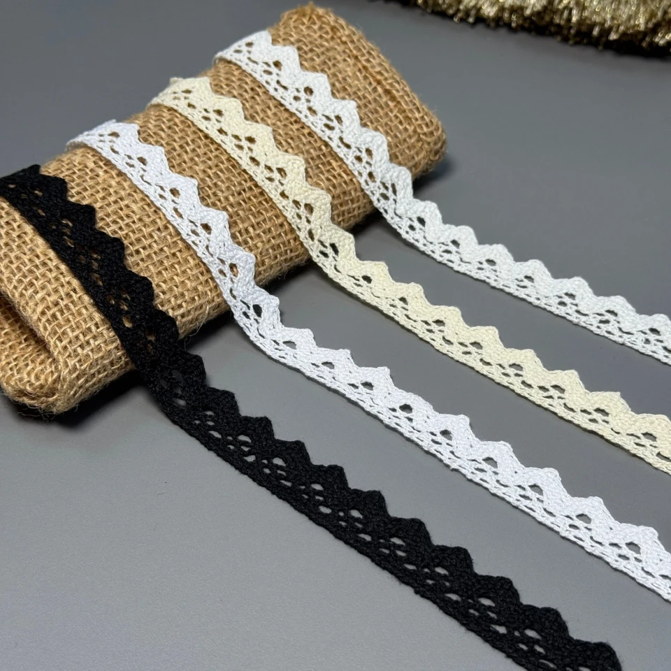 Мереживо макраме "Місячна доріжка" 2 см.(1 м.), білий