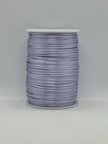 Шнур атласный корсетный 2.3 мм (100 ярдов/91,44 м.), 99 світлий фіолетовий