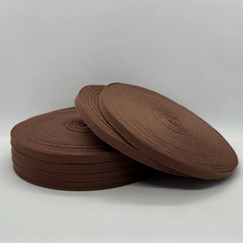 Кіперна стрічка 1 см (40м.), 2243 какао