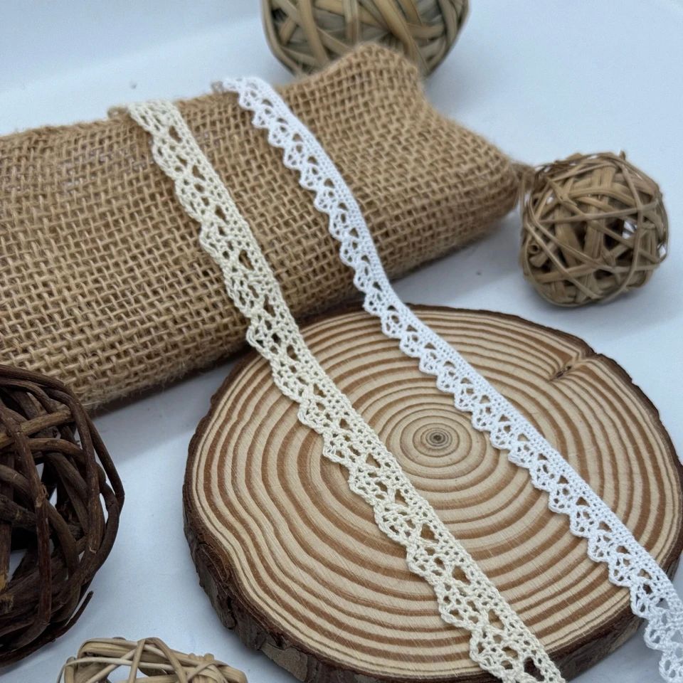 Кружево макраме "Серебристое мерцание" 1 см.(1 м.), білий