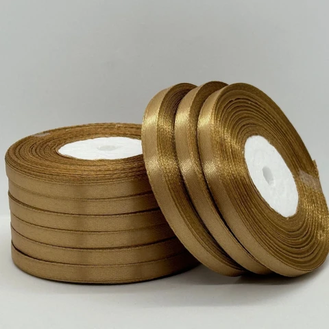 Атласная лента 0.6 см (33 м.), 105 корица