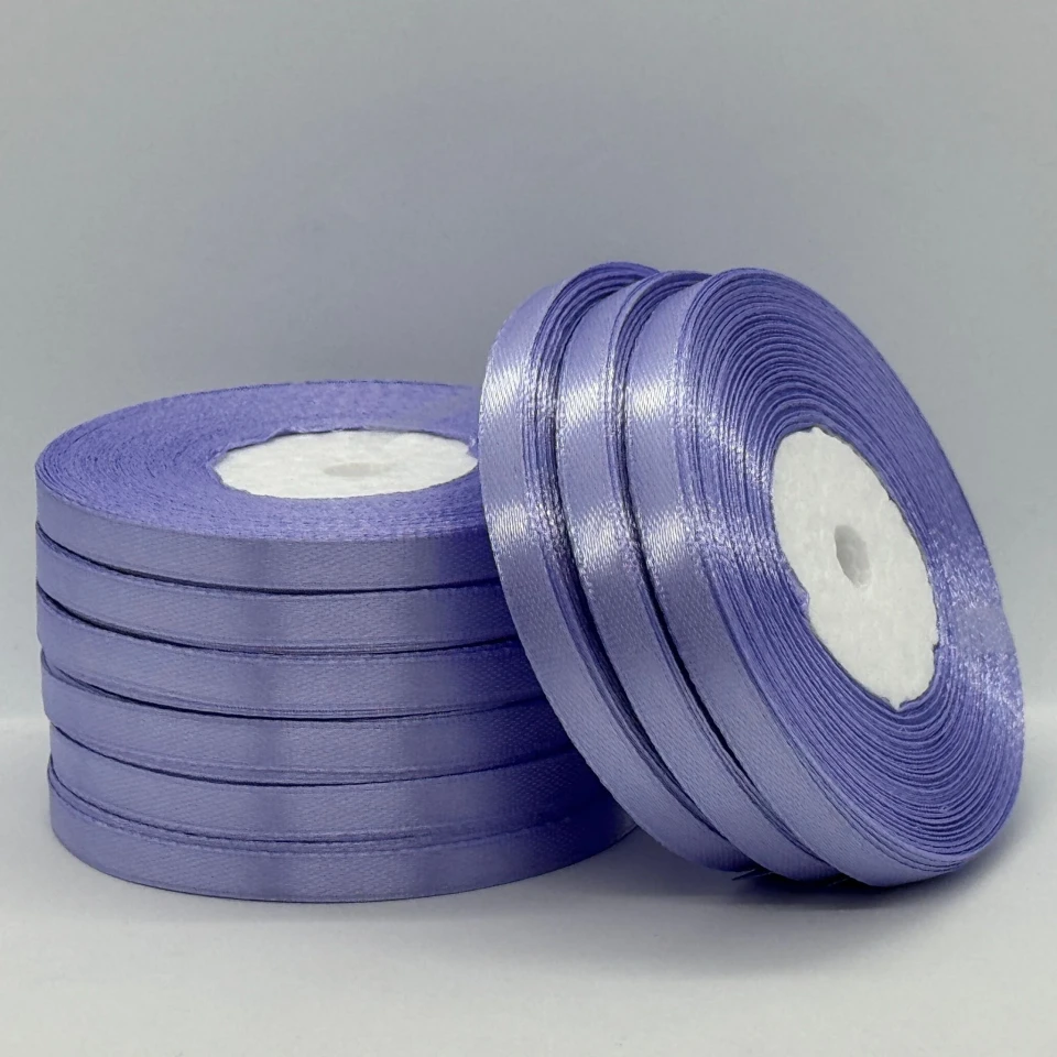 Атласна стрічка 0.6 см (33 м.), 191 фіалковий
