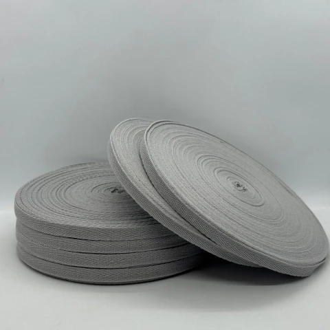 Кіперна стрічка 1 см (40м.), 2188 світлий сірий