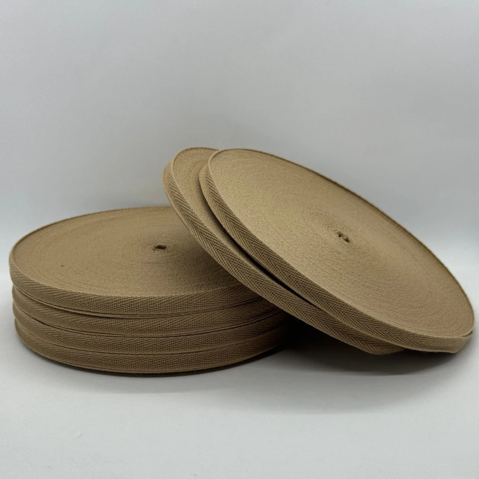 Кіперна стрічка 1 см (40м.), 2241 теплий пісок