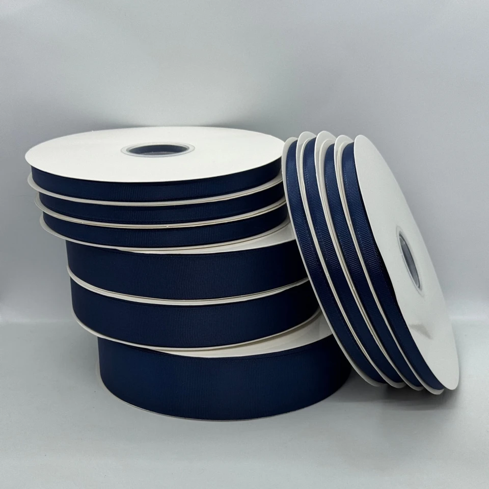 Лента репс 0.65 см (100 ярдов/91 м.), 1038 темно синій