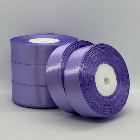 Атласная лента 2,5 см (33 м.), 21 сапфіровий