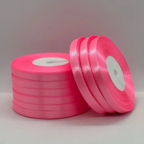 Атласна стрічка 0.6 см (33 м.), 05 барбі