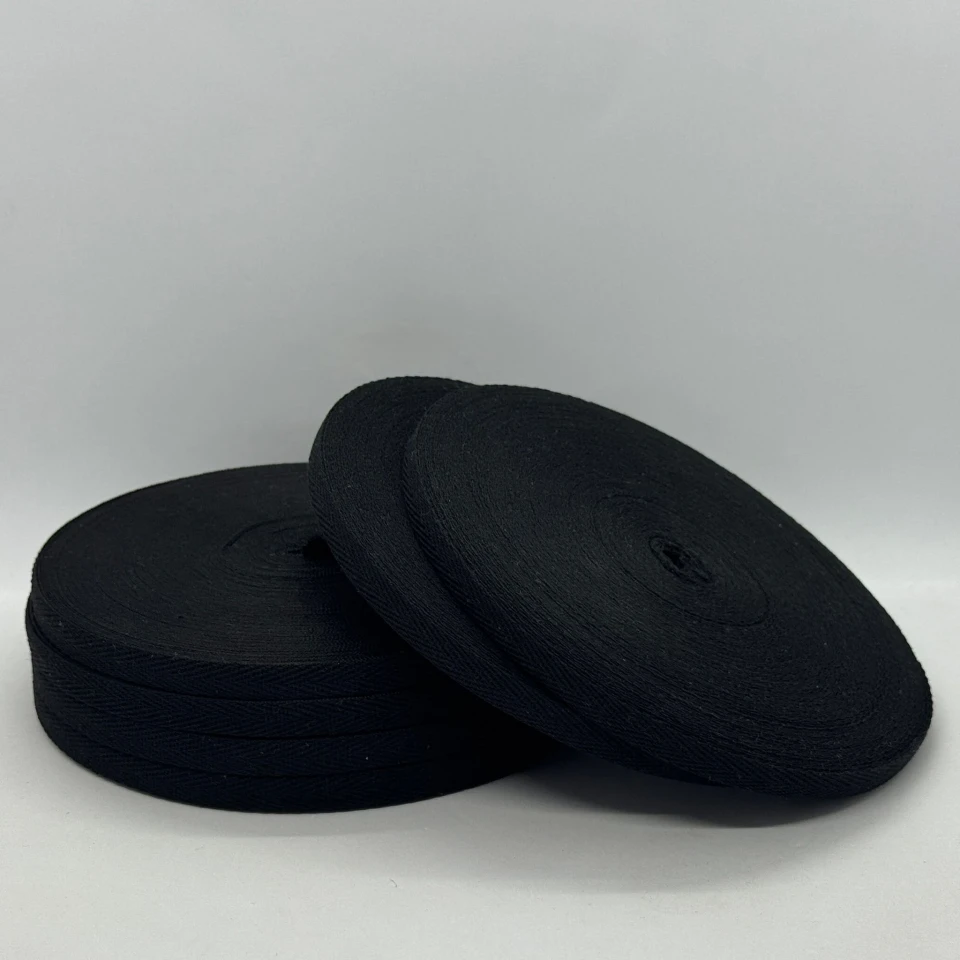 Кіперна стрічка 1 см (40м.), 2004 чорний