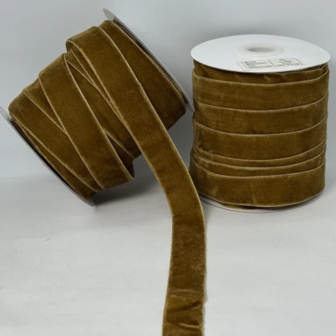 Оксамитова стрічка 2 см (25 ярдів/22,75 м.), 86 бронзовий