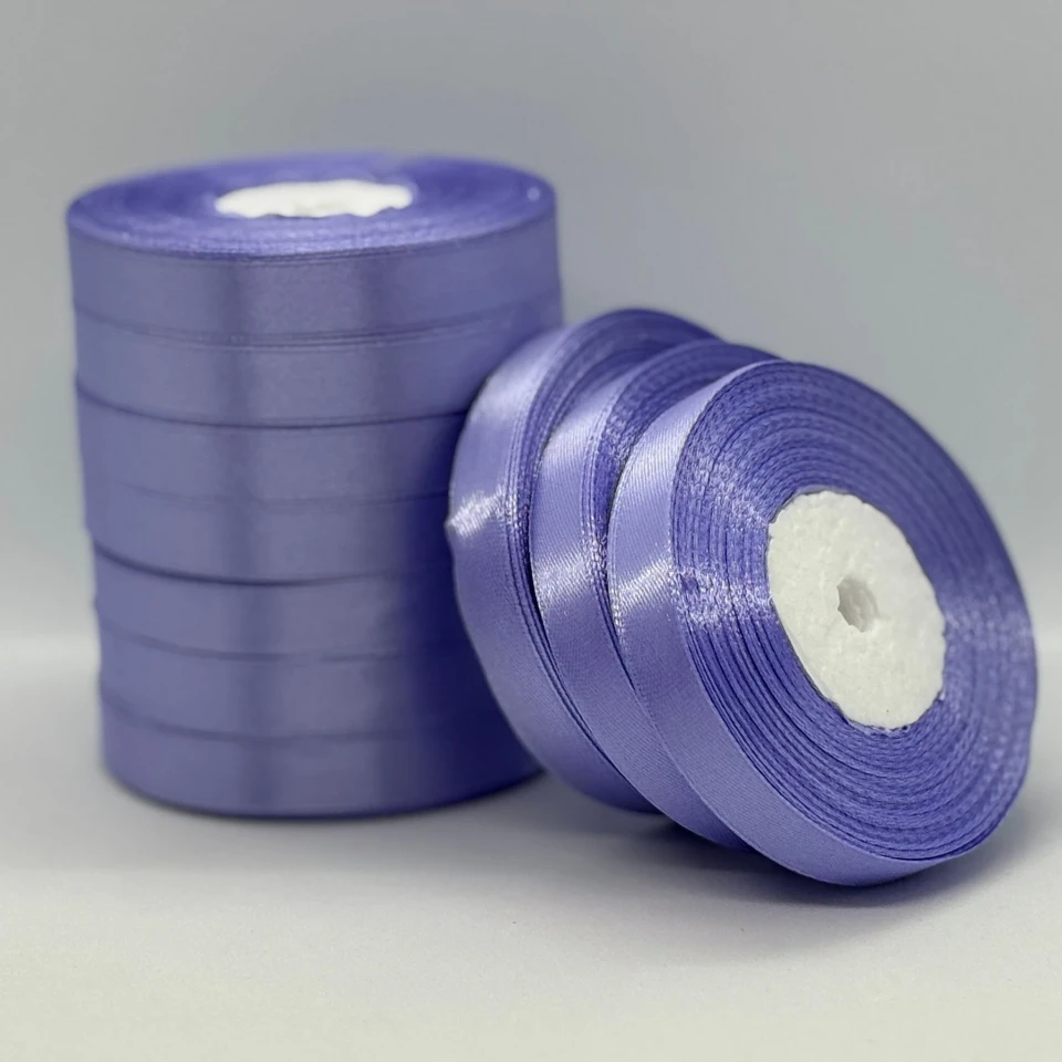 Атласна стрічка 1.2 см (33 м.), 191 фіалковий