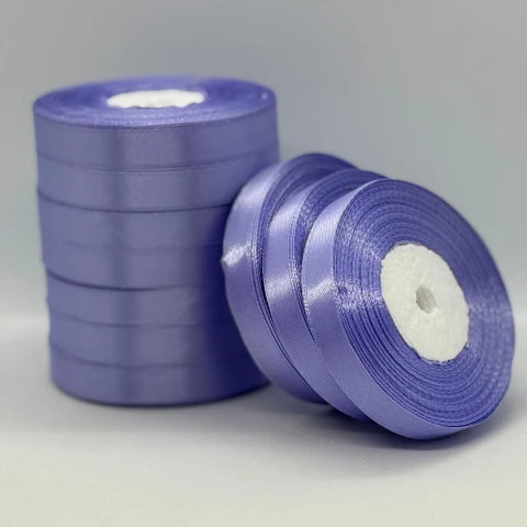 Атласна стрічка 1.2 см (33 м.), 191 фіалковий