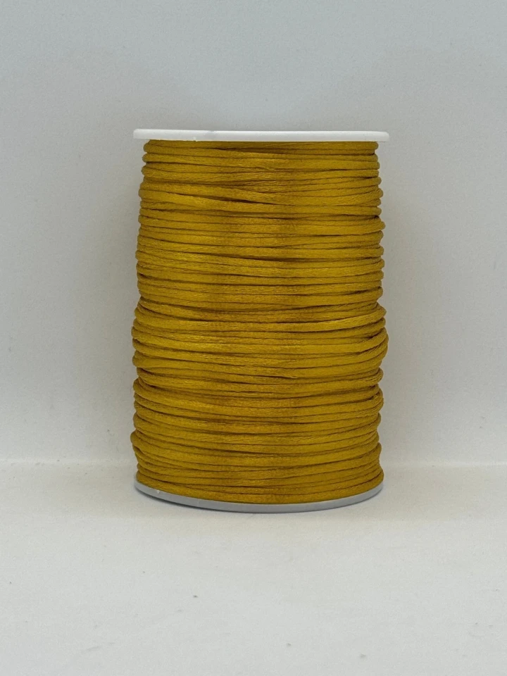 Шнур атласний корсетний 2.3 мм (100 ярдів/91,44 м.), 104 бурбон