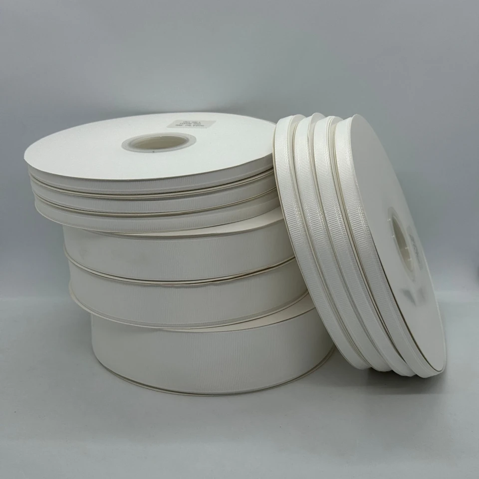 Лента репс 3,8 см (100 ярдов/91 м.), 1042 айворі