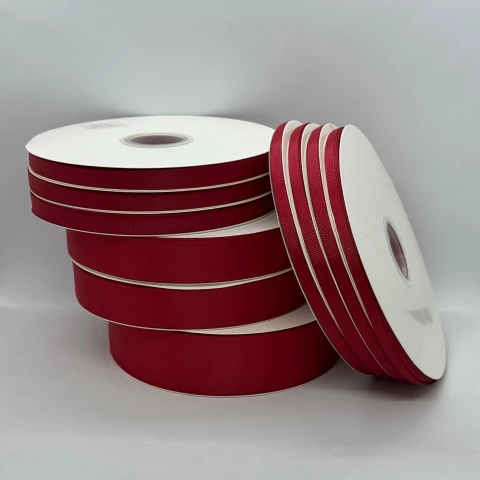 Лента репс 3,8 см (100 ярдов/91 м.), 1037 бордовий