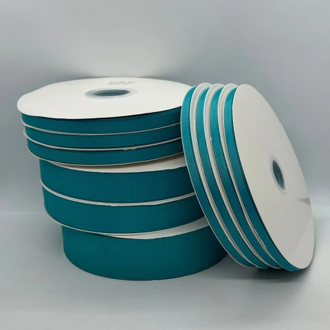 Лента репс 0.65 см (100 ярдов/91 м.), 1220 бірюза зелена