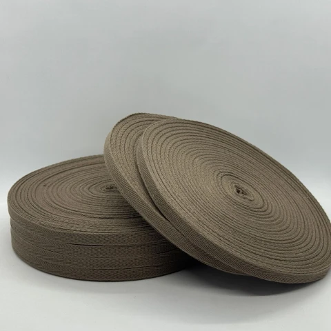 Лента киперная 1 см (40м.), 2185 умбра