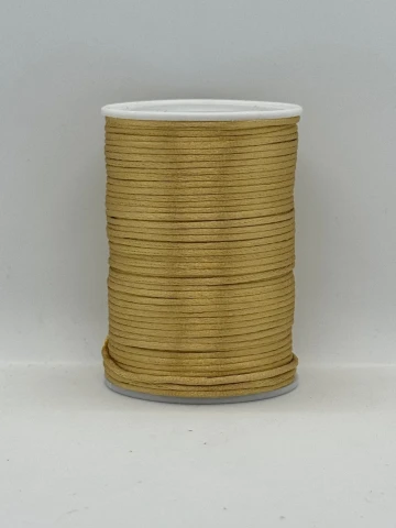 Шнур атласний корсетний 2.3 мм (100 ярдів/91,44 м.), 113 латунний