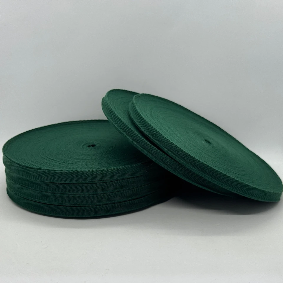 Кіперна стрічка 1 см (40м.), 2376 ізумруд