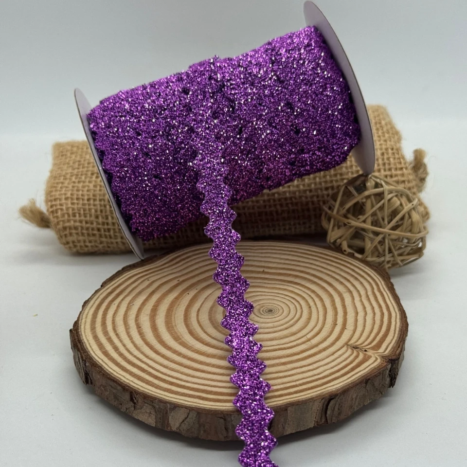 В’юнчик оксамитовий люрекс (25 ярдів/22,75 м.), 12 фіолетовий