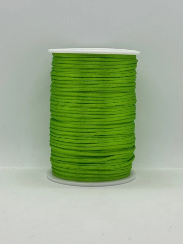 Шнур атласный корсетный 2.3 мм (100 ярдов/91,44 м.), 51 зелена спаржа
