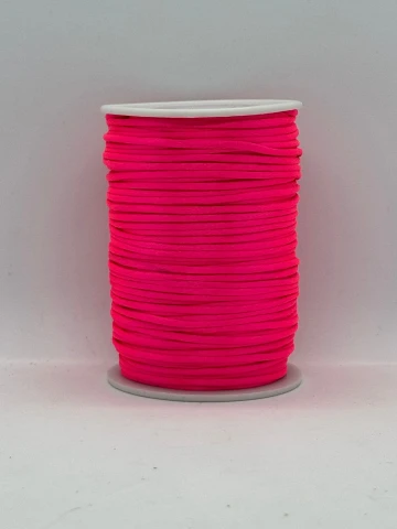 Шнур атласный корсетный 2.3 мм (100 ярдов/91,44 м.), 85 рожевий