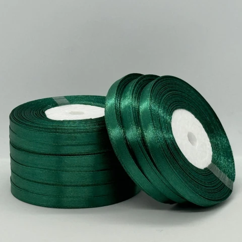 Атласная лента 0.6 см (33 м.), 56 ізумруд