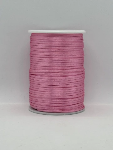 Шнур атласный корсетный 2.3 мм (100 ярдов/91,44 м.), 79 рожева пудра