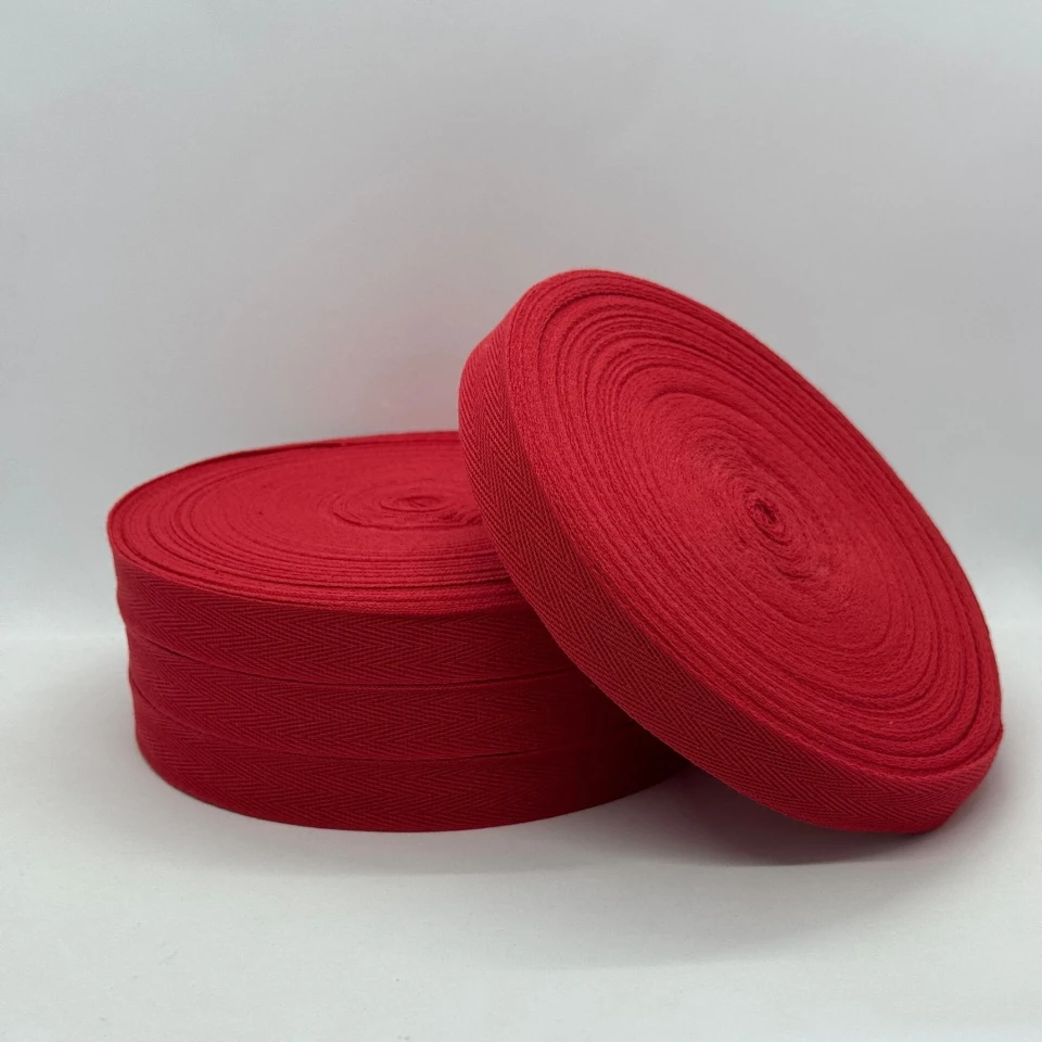 Кіперна стрічка 2 см (40м.), 2211 червоний