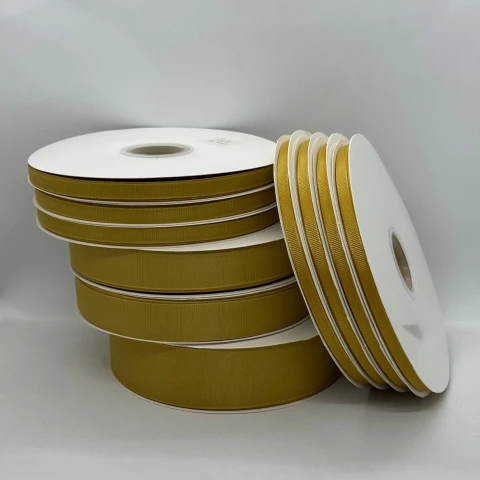 Стрічка репс 1 см (100 ярд/ 91 м.), 1233 карі