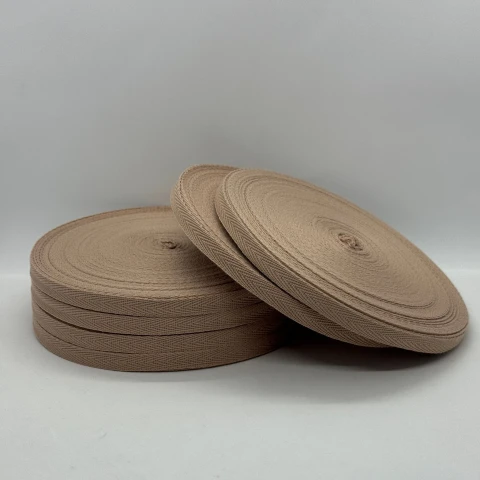 Кіперна стрічка 1 см (40м.), 2193 бежево-коричневий