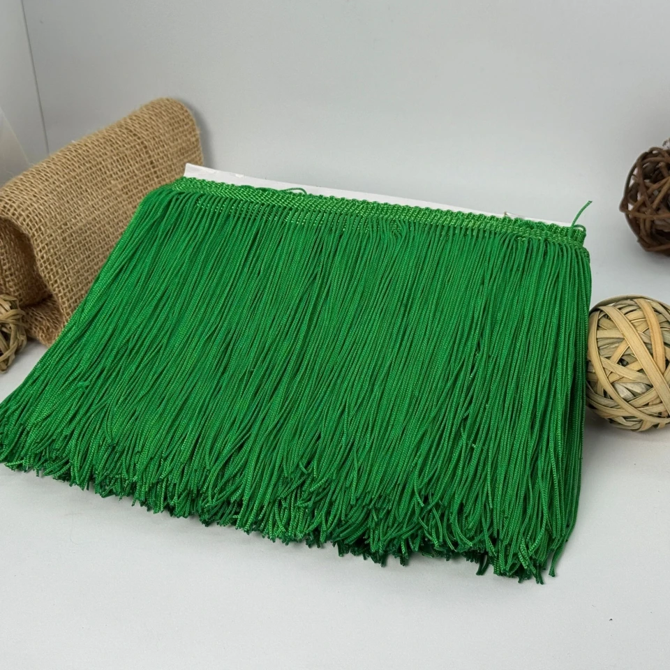 Бахрома танцевальная лапша «Сердце танца» 15 см (9 метров), 19 зелений