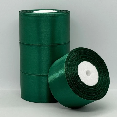 Атласная лента 5 см (33 м.), 56 ізумруд