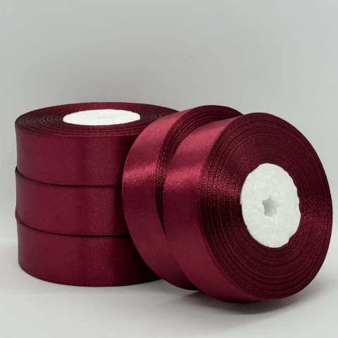 Атласная лента 2,5 см (33 м.), 165 сангрія