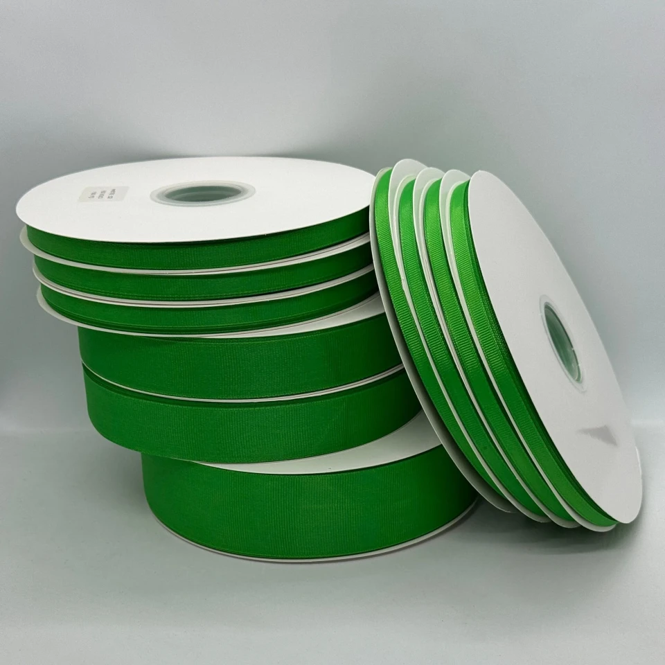 Лента репс 0.65 см (100 ярдов/91 м.), 1019 зелений