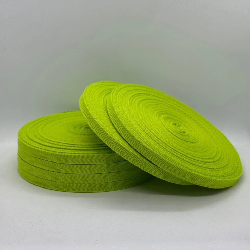 Кіперна стрічка 1 см (40м.), 2124 яскраво зелений