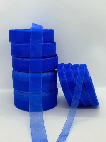 Стрічка органза 2,5 см (45 м.), 1040 електрик