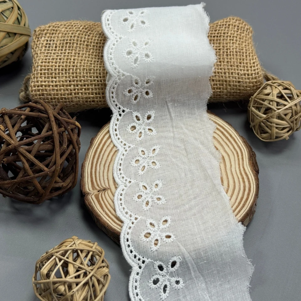 Кружево отделочное 7070 (1 м.), Білий