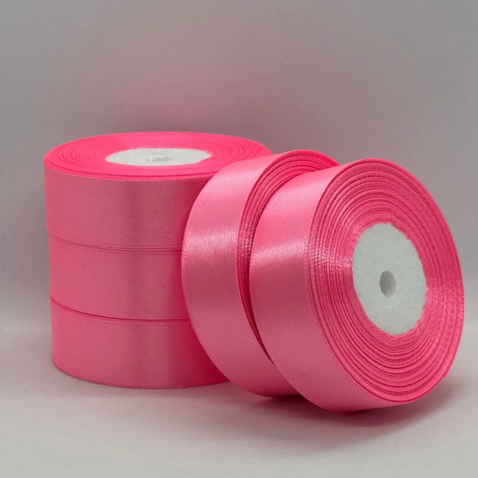 Атласная лента 2,5 см (33 м.), 05 барбі