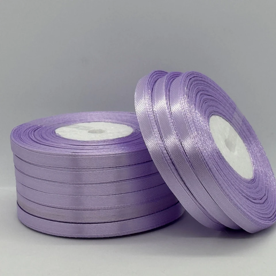 Атласная лента 0.6 см (33 м.), 141 бузковий