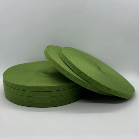 Кіперна стрічка 1 см (40м.), 2097 зелена спаржа
