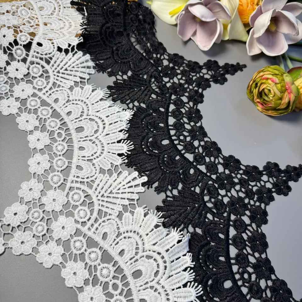 Кружево полиэстер ВВ"Кружевная фантазия" 23 см.(1 м.), білий