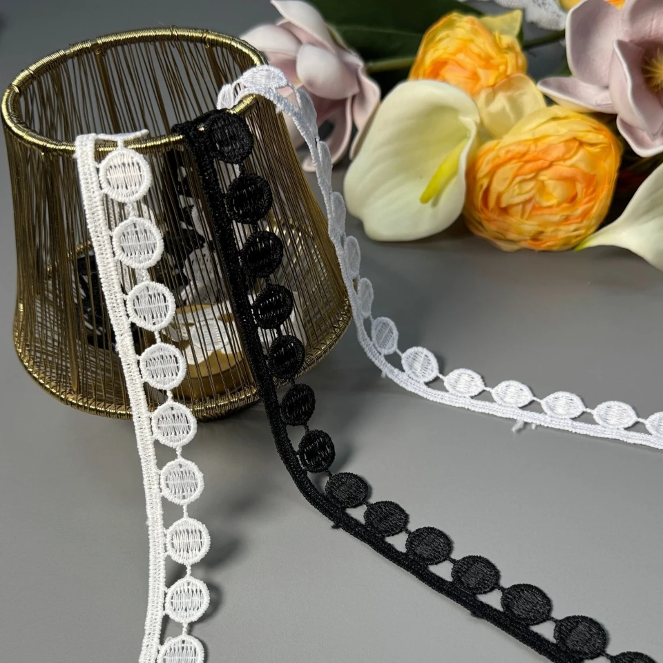 Кружево полиэстер ВВ"Белый аромат"2 см.(1 м.), білий